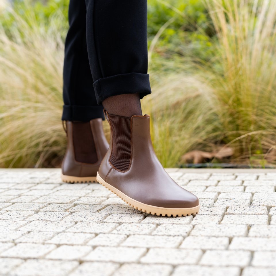 Barefoot Boots Be Lenka Glam - Milk Chocolate