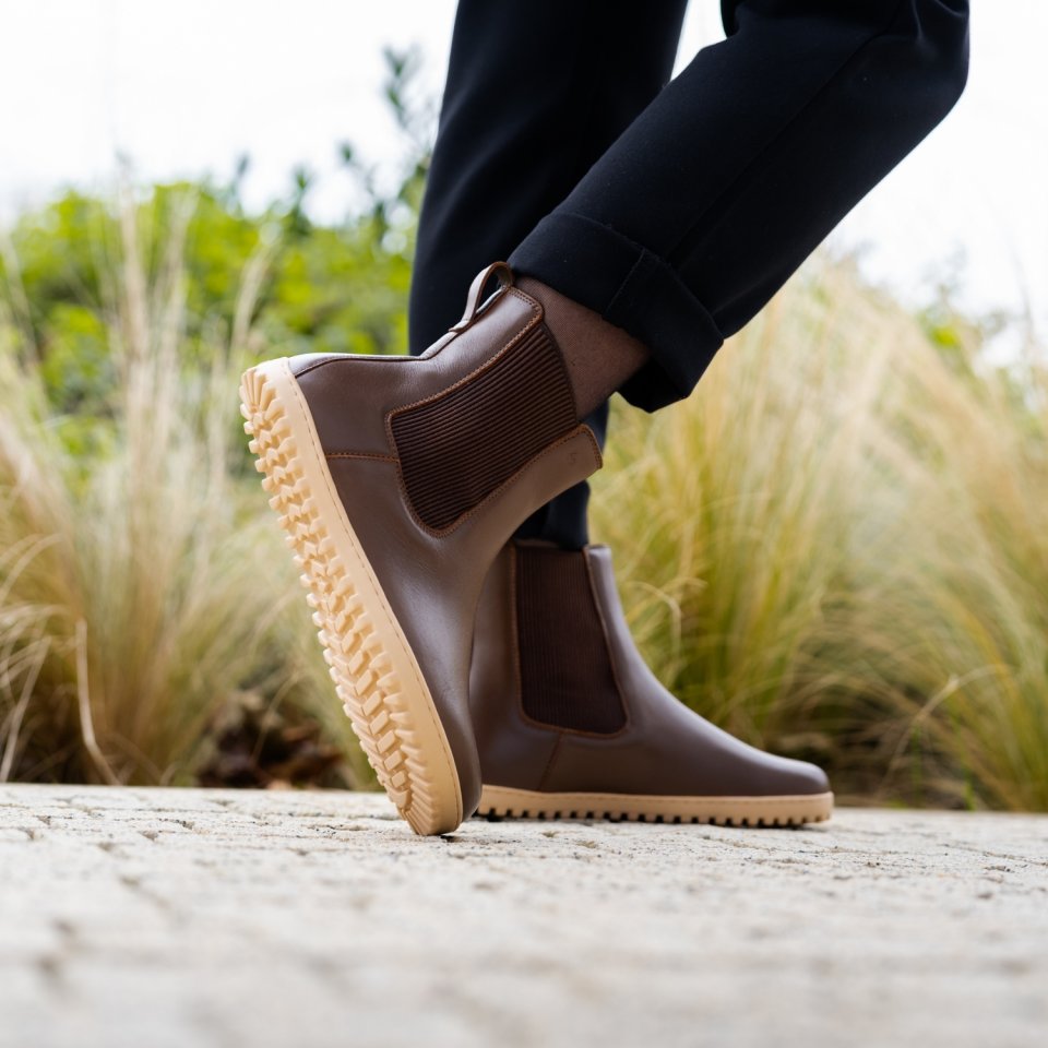 Barefoot Boots Be Lenka Glam - Milk Chocolate