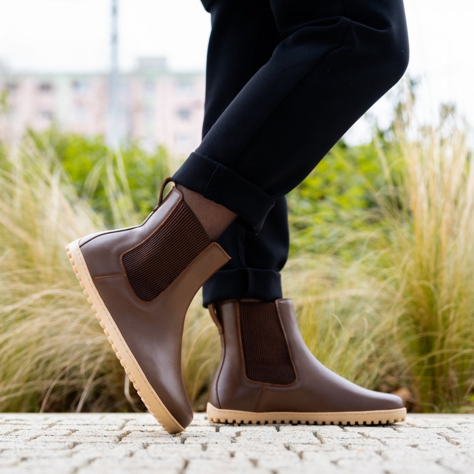 Barefoot Boots Be Lenka Glam - Milk Chocolate