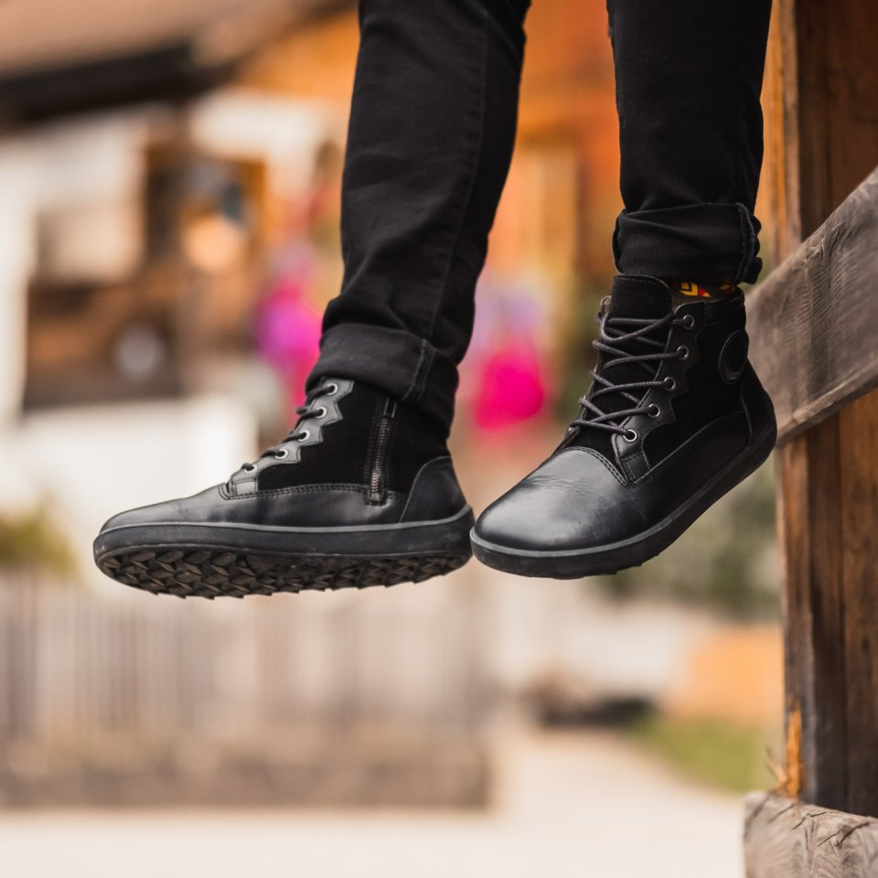 Barefoot Boots Be Lenka Olympus - All Black