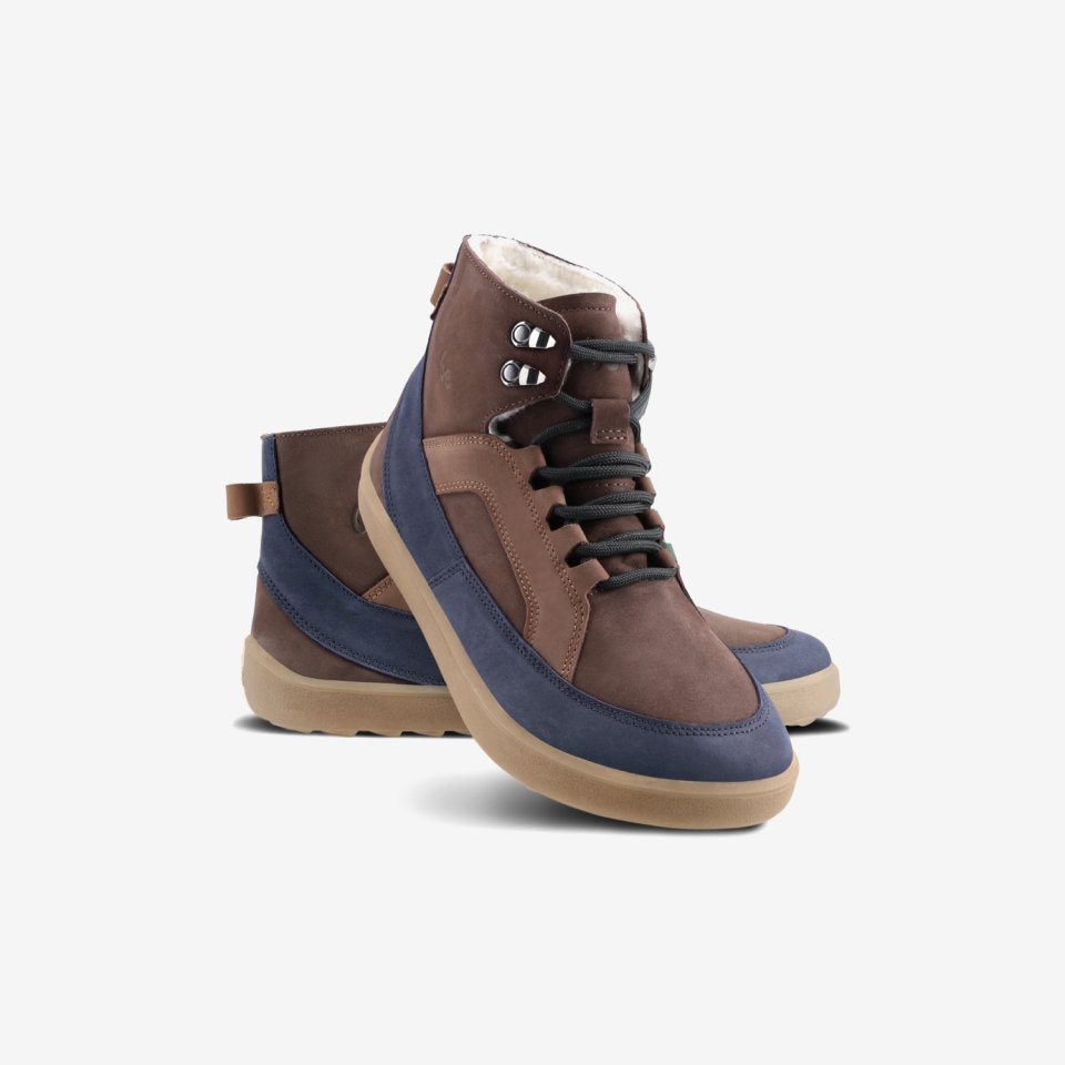 Barefoot Boots Be Lenka York - Brown & Navy