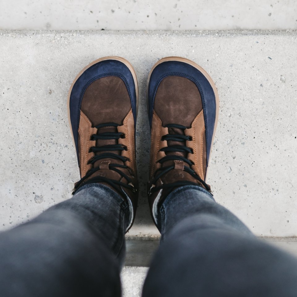 Barefoot Boots Be Lenka York - Brown & Navy