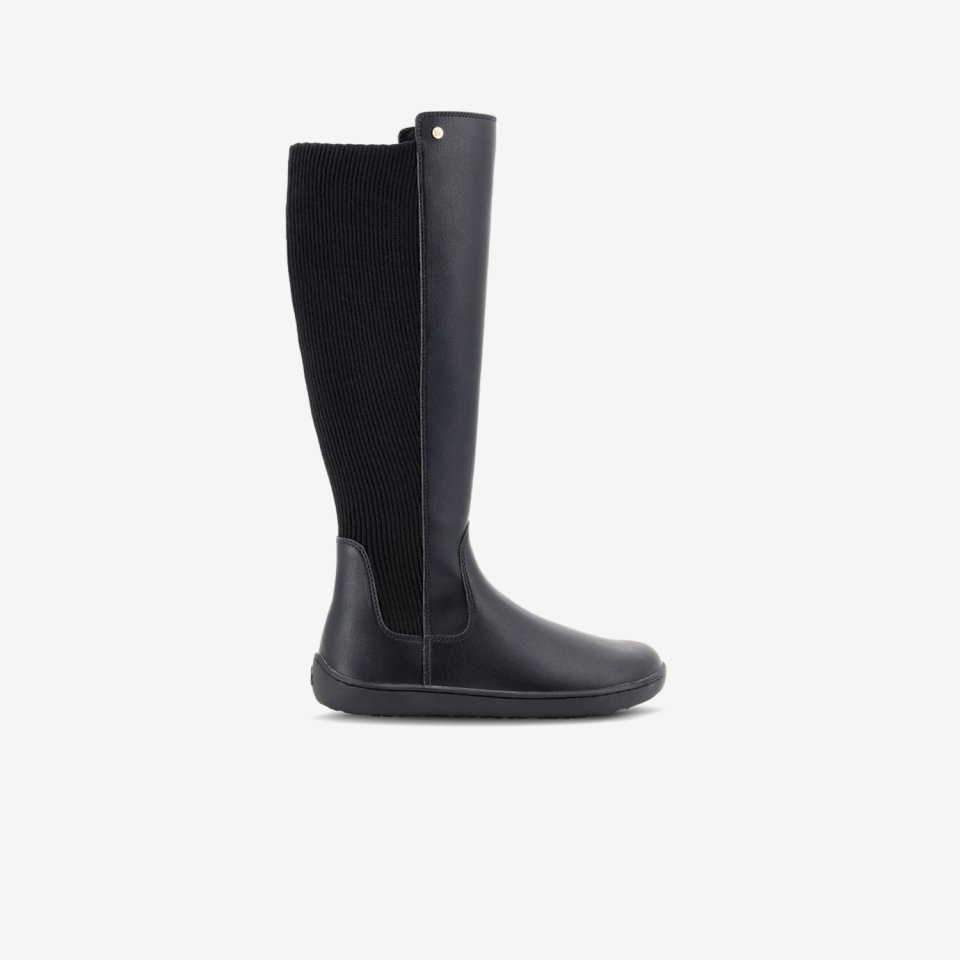 Barefoot Knee-High Boots Be Lenka Symphony - Black
