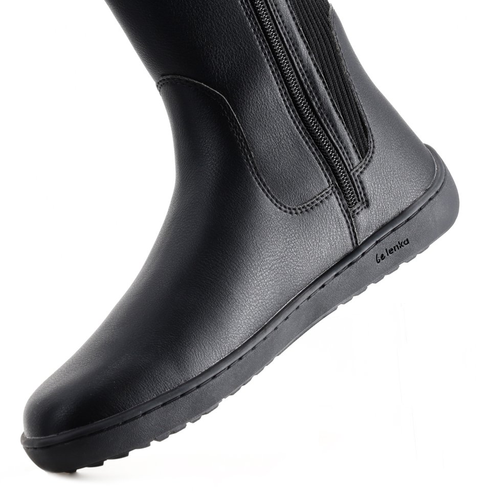 Barefoot Knee-High Boots Be Lenka Symphony - Black