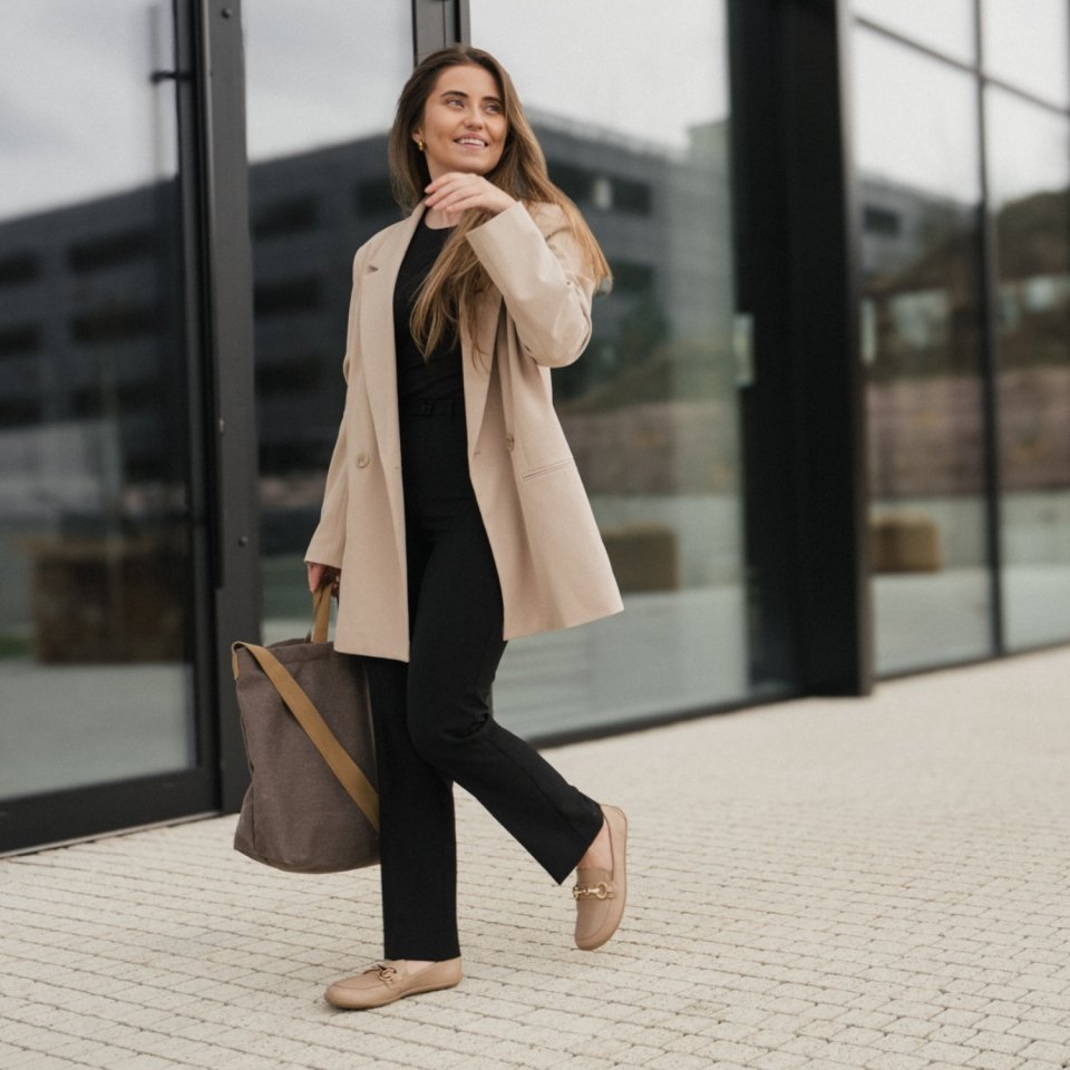 Barefoot Moccasins Be Lenka Viva - Latte Brown