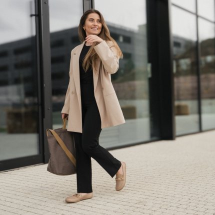 Barefoot Moccasins Be Lenka Viva - Latte Brown