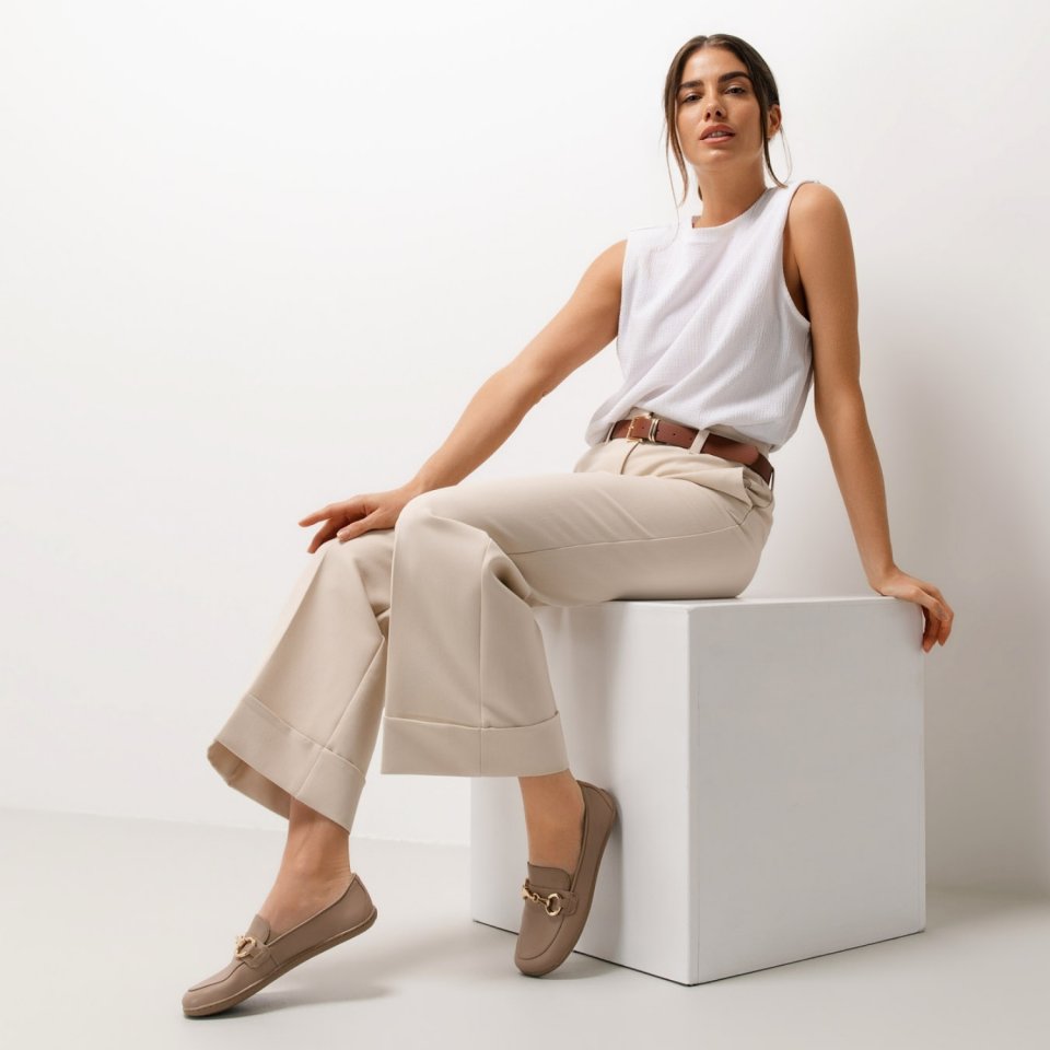 Barefoot Moccasins Be Lenka Viva - Latte Brown