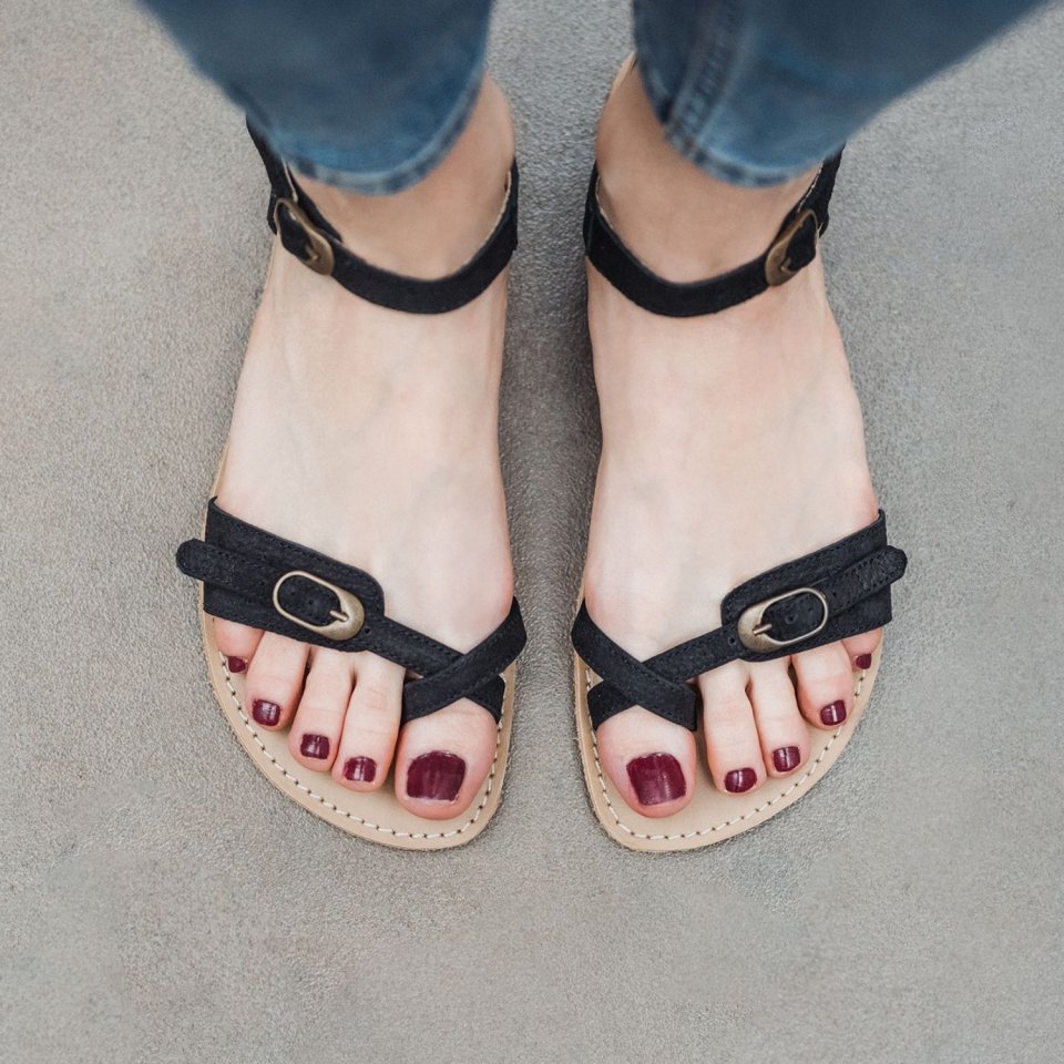 Barefoot Sandals - Be Lenka Claire - Black