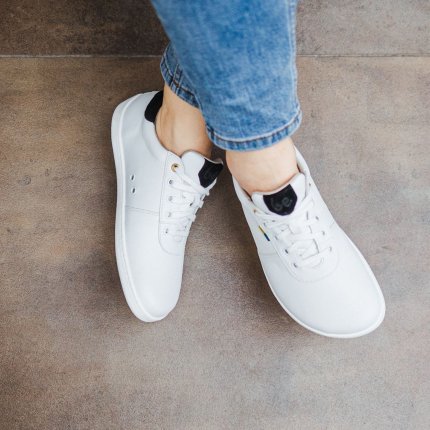 Barefoot Shoes - Be Lenka - Royale - White & Black