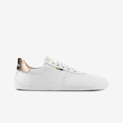 Barefoot Shoes Be Lenka Royale - White & Gold