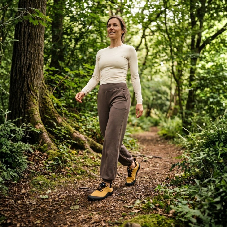Barefoot Shoes Be Lenka Trailair - Mustard