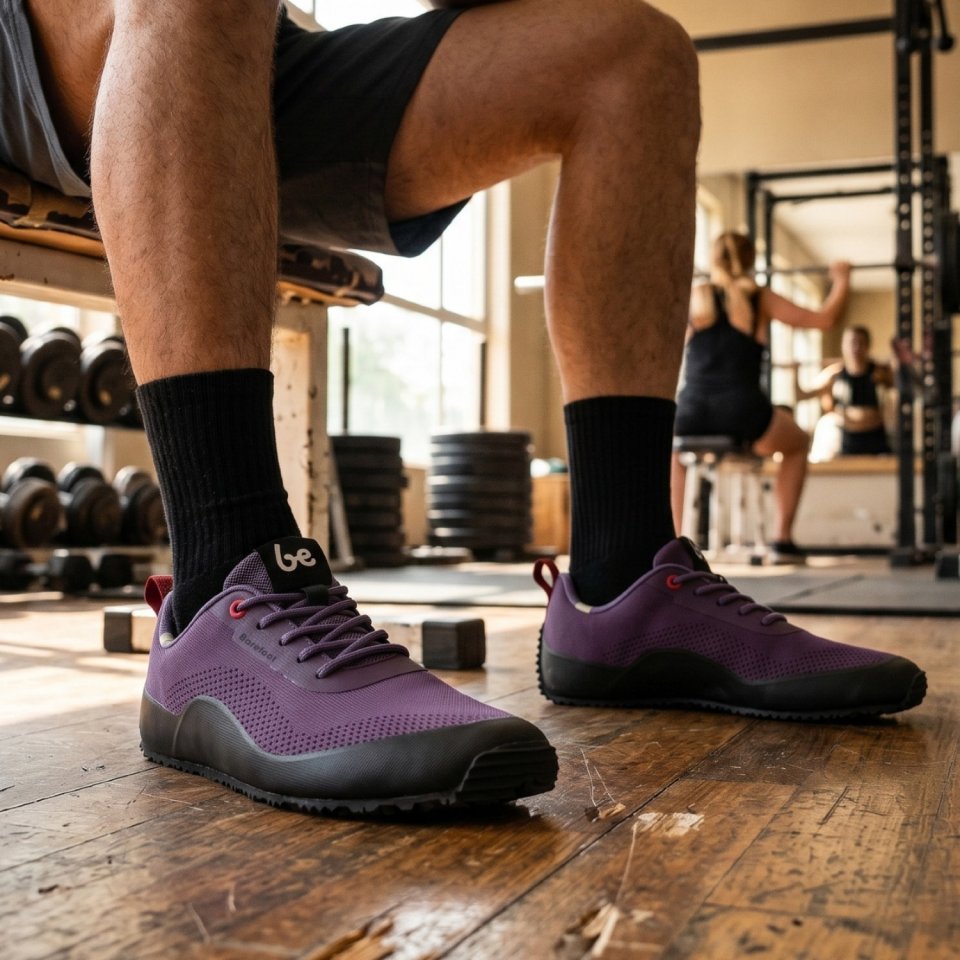 Barefoot Shoes Be Lenka Trailair - Plum