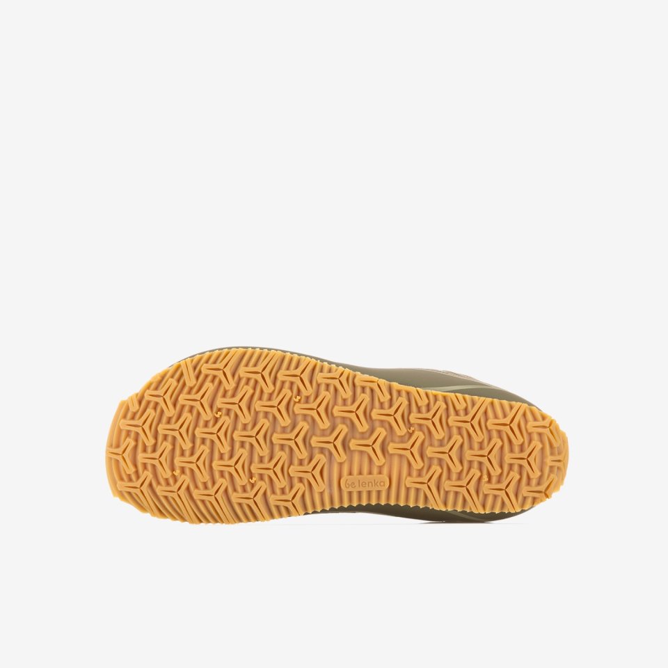 Barefoot Shoes Be Lenka Trailtech - Khaki Green