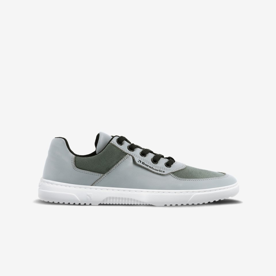 Barefoot Sneakers Barebarics Bravo - Grey & White