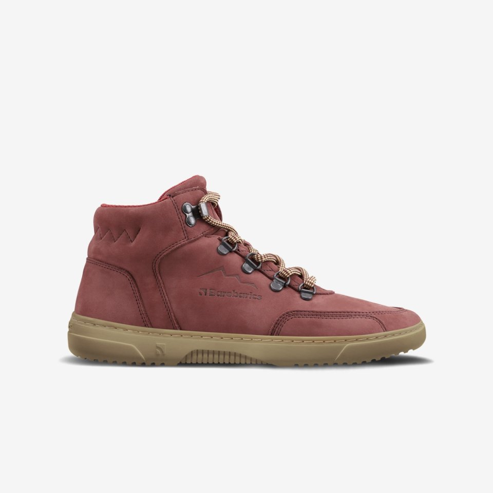 Barefoot Sneakers Barebarics Element - Clay Red