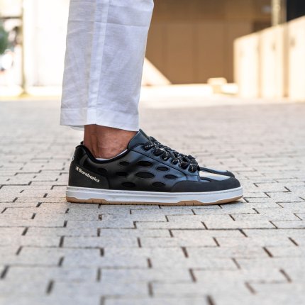 Barefoot Sneakers Barebarics Fusion - Black & White