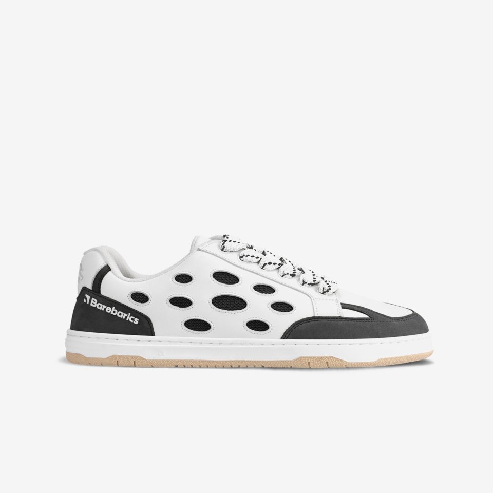 Barefoot Sneakers Barebarics Fusion - White & Charcoal