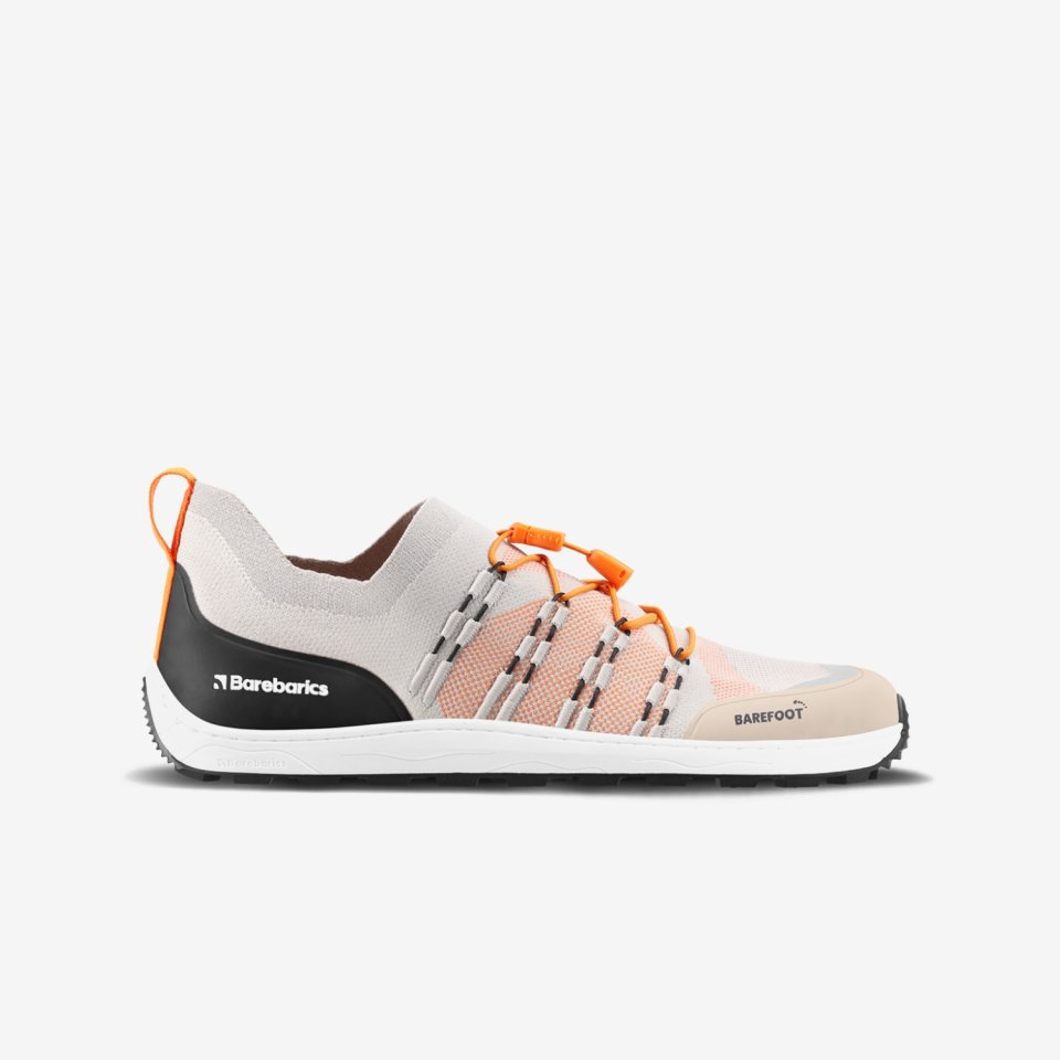 Barefoot Sneakers Barebarics Voyager - Beige & White