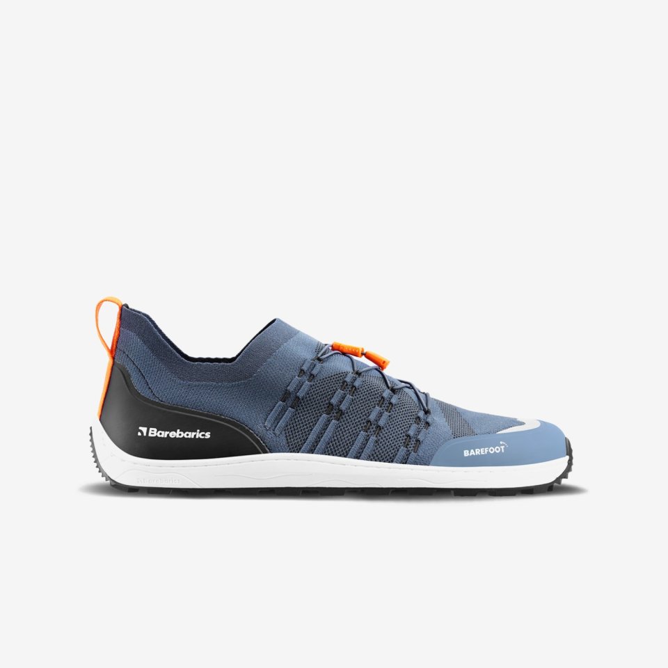 Barefoot Sneakers Barebarics Voyager - Dark Blue & White