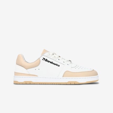 Barefoot Sneakers Barebarics Wave - White & Beige