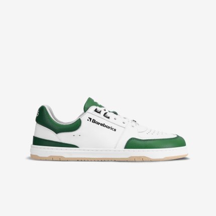 Barefoot Sneakers Barebarics Wave - White & Dark Green