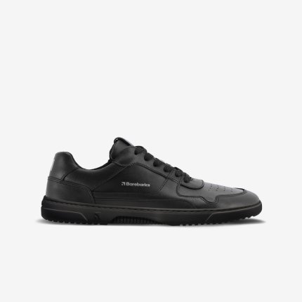 Barefoot Sneakers Barebarics Zing - Black - Leather