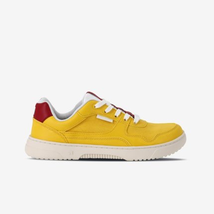 Barefoot Sneakers Barebarics Zing Vegan - Yellow & Red