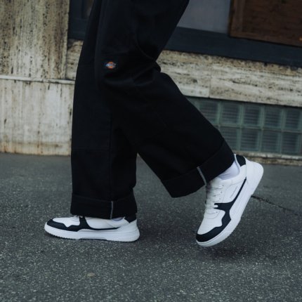 Barefoot Sneakers Barebarics Zing - White & Black