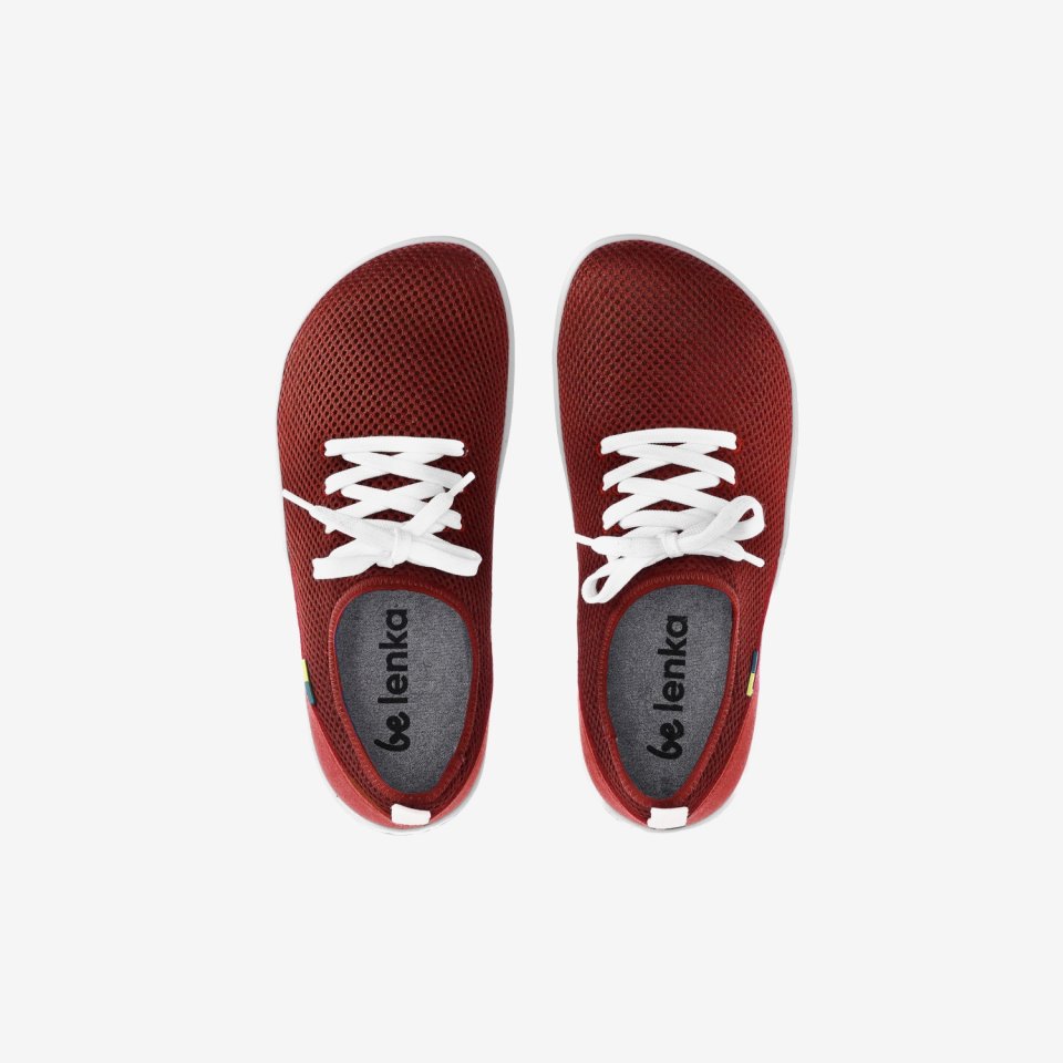 Barefoot Sneakers Be Lenka Dash - Wine Red
