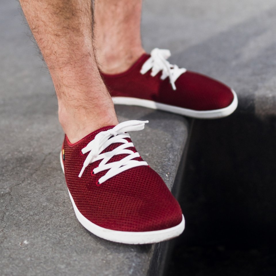 Barefoot Sneakers Be Lenka Dash - Wine Red