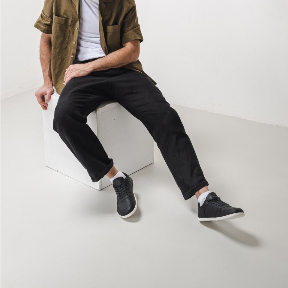 Barefoot Sneakers - Be Lenka Echo - Black & White