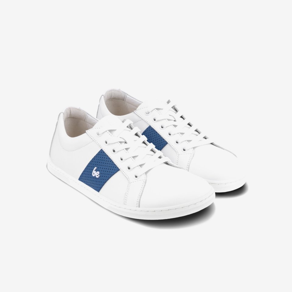 Barefoot Sneakers Be Lenka Elite - White & Dark Blue