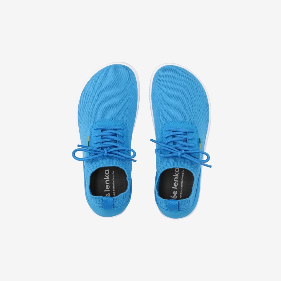 Barefoot Sneakers Be Lenka Stride - Blue & White
