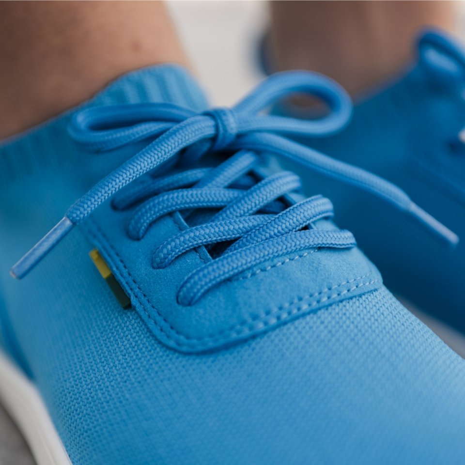 Barefoot Sneakers Be Lenka Stride - Blue & White