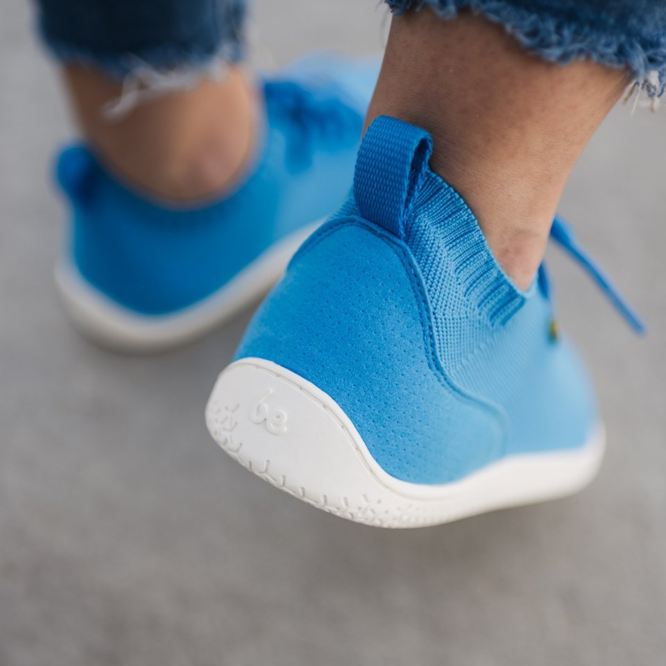 Barefoot Sneakers Be Lenka Stride - Blue & White