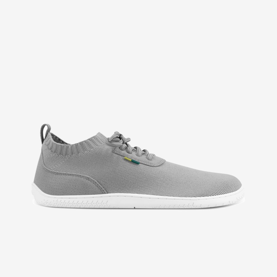 Barefoot Sneakers - Be Lenka Stride - Grey & White
