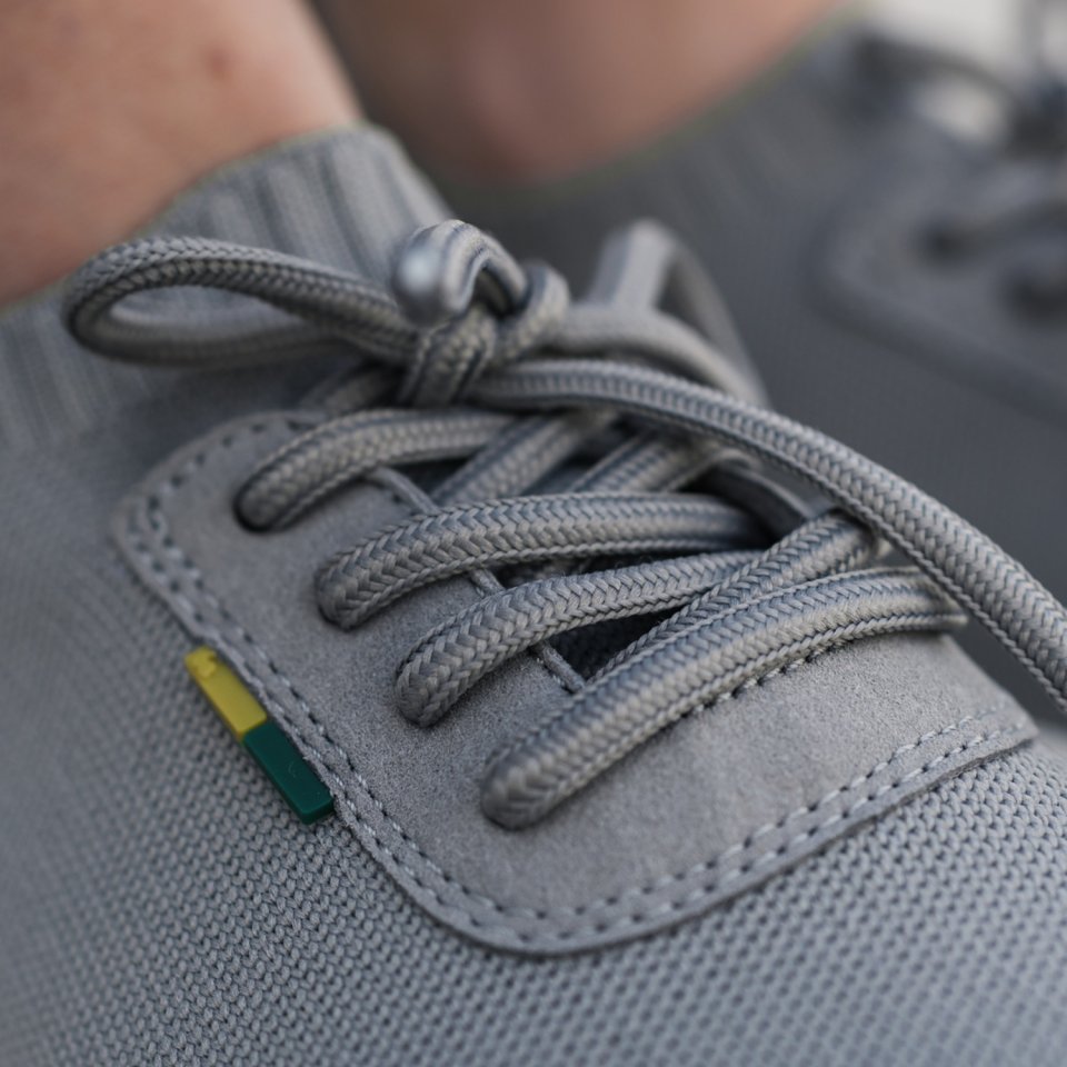 Barefoot Sneakers - Be Lenka Stride - Grey & White