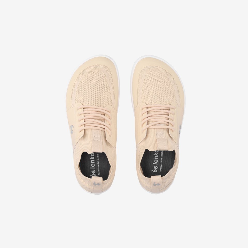 Barefoot Sneakers Be Lenka Swift - Beige Cream
