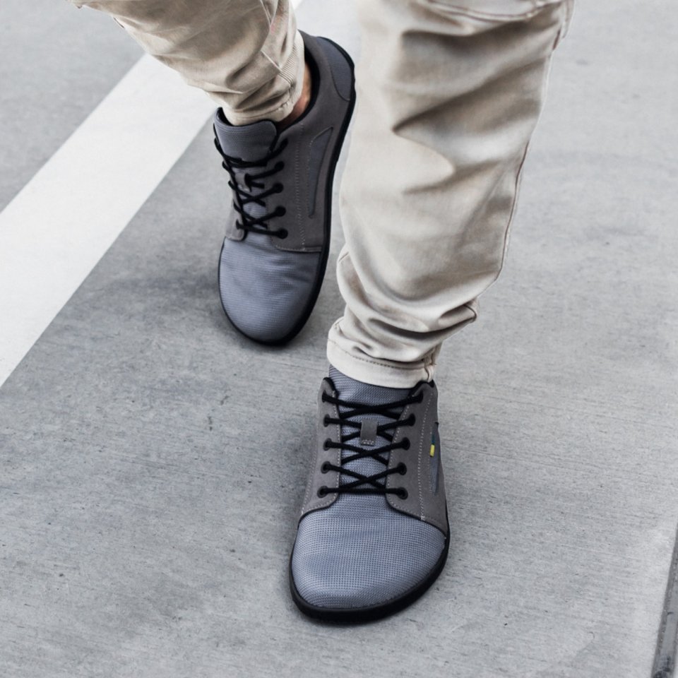 Barefoot Sneakers - Be Lenka Whiz - Grey