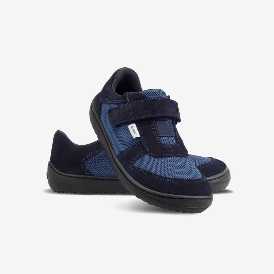 Kids barefoot sneakers Be Lenka Joy - Dark Blue & Black