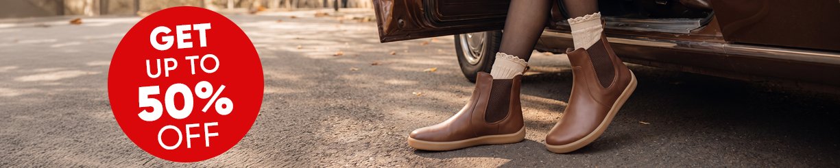 Black Friday Sale | Up to 50% Off Minimalist Footwear | Be Lenka
