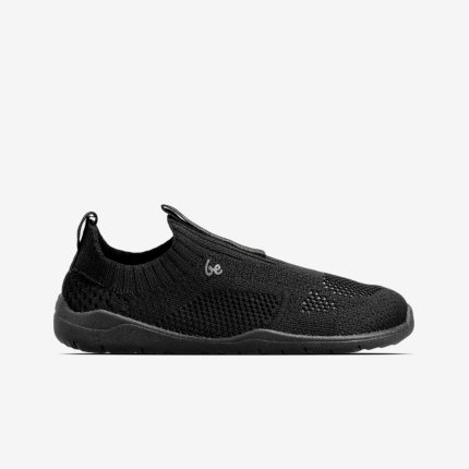 Kid's Barefoot Slip-on Shoes Be Lenka Luppo Kids - All Black