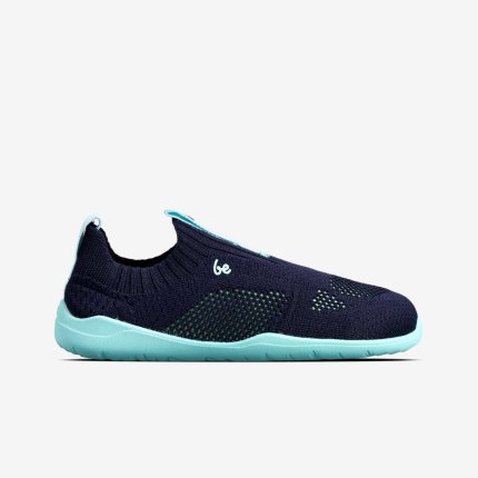 Kid's Barefoot Slip-on Shoes Be Lenka Luppo Kids - Blue & Aqua