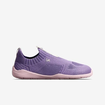 Kid's Barefoot Slip-on Shoes Be Lenka Luppo Kids - Lilac & Pink