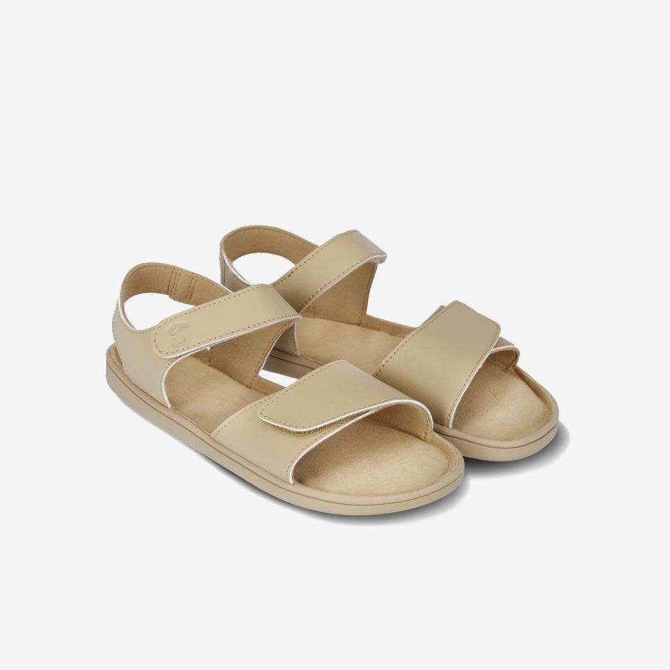 Kids barefoot sandals Be Lenka Miami Junior - Light Brown