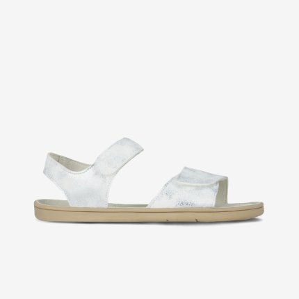 Kids barefoot sandals Be Lenka Miami Junior - Off-White Sparkle