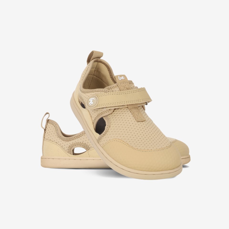 Kids' barefoot sandals Zest Kids - Beige