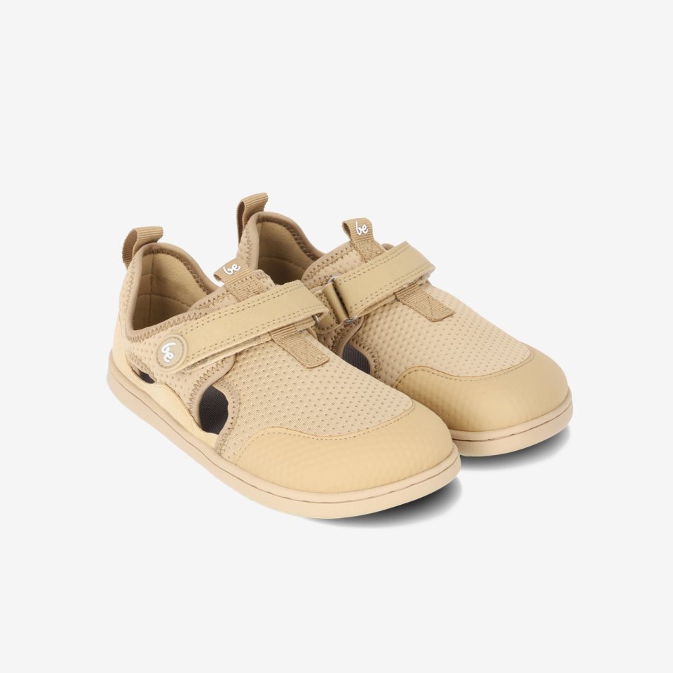 Kids' barefoot sandals Zest Kids - Beige