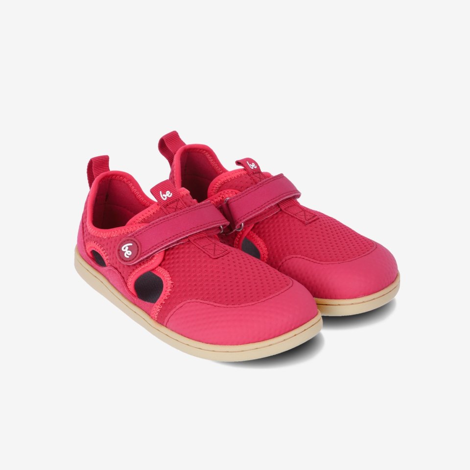Kids' barefoot sandals Zest Kids - Berry
