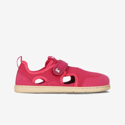 Kids' barefoot sandals Zest Preschool - Berry